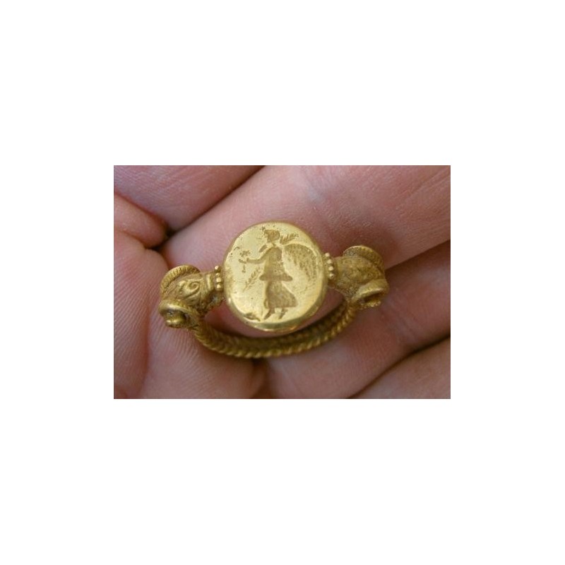 ANILLO TRENZADO DE ORO