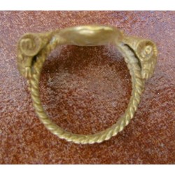 ANILLO TRENZADO DE ORO