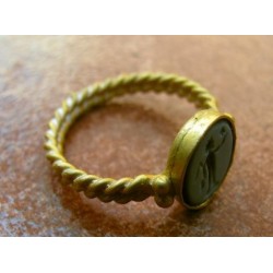 ANILLO EN ORO TRENZADO