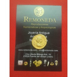 AUREO DE SEPTIMO SEVERO Y JULIA DOMNA