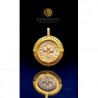 COLGANTE DE ORO CON MONEDA BIBLICA